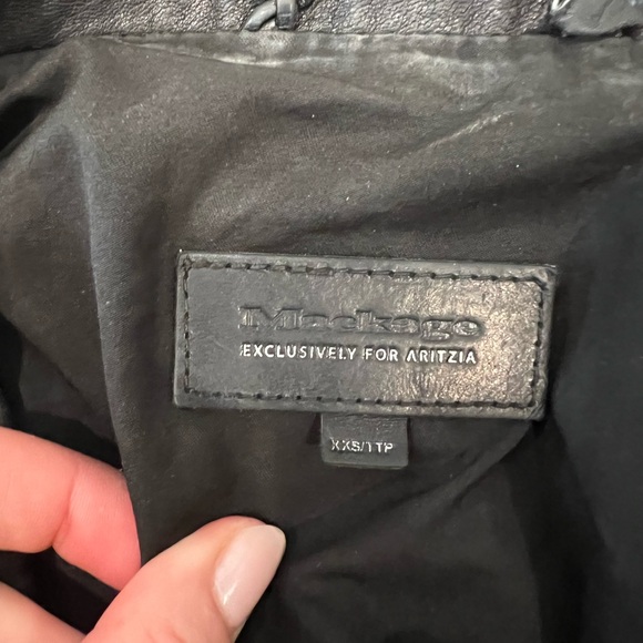 Aritzia Mackage Kenya Genuine Leather Jacket - Picture 14 of 14